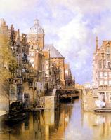Johannes Christiaan Karel Klinkenberg - The Oudezijdsvoorburgwal Amsterdam